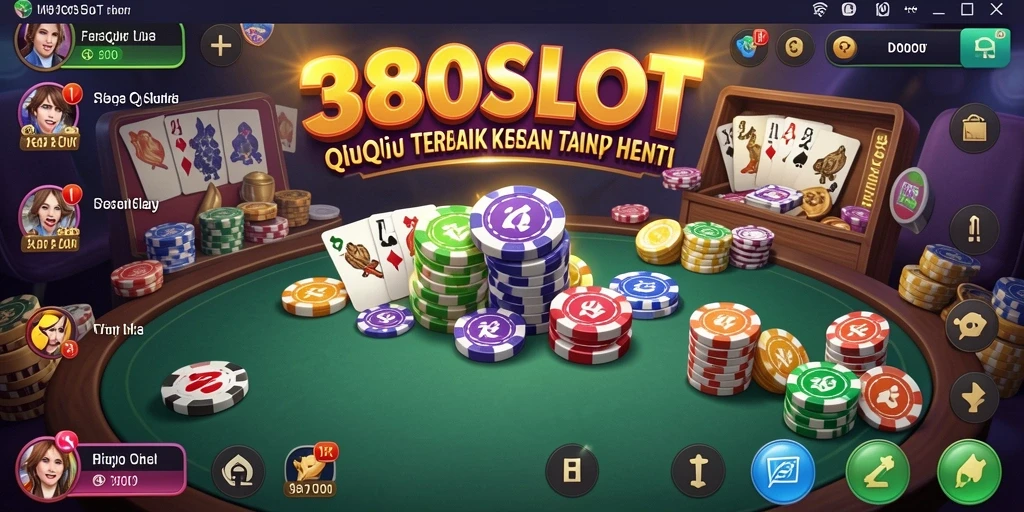 Screenshot gameplay 380SLOT menampilkan keseruan permainan QiuQiu yang mendebarkan.