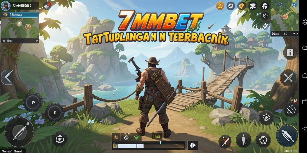 Tampilan gameplay <strong>7MMBET</strong> dengan dunia terbuka yang luas dan interaktif.