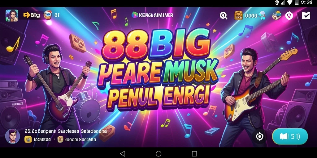 Tampilan gameplay 88BIG yang penuh warna dan energik.
