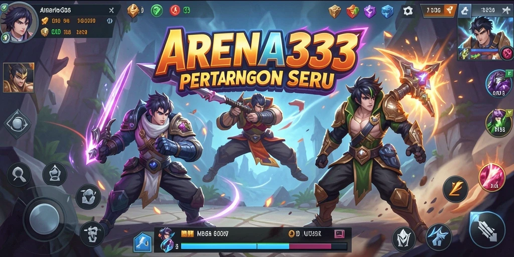 Gameplay seru dan strategi mendalam di ARENA333.