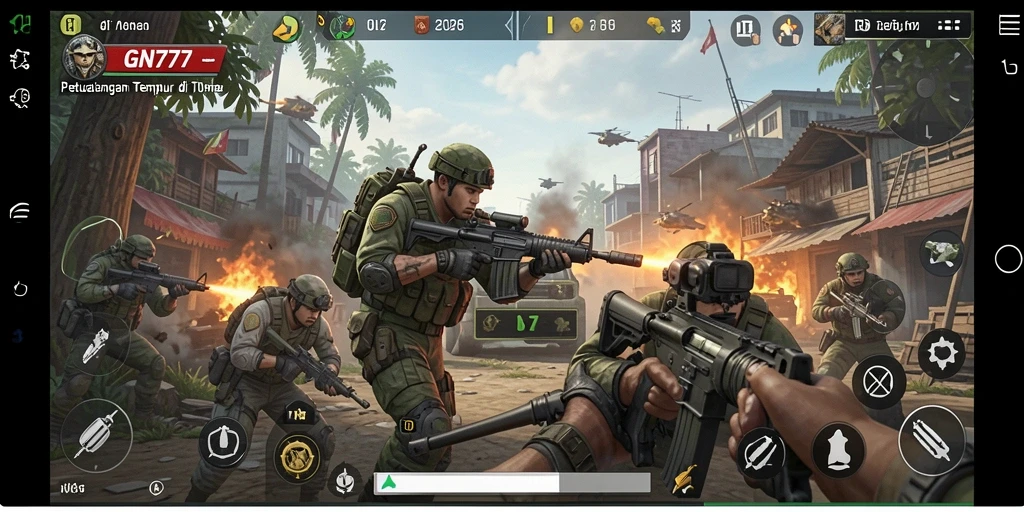 Gameplay seru dalam GN777 dengan pertarungan tak terlupakan.