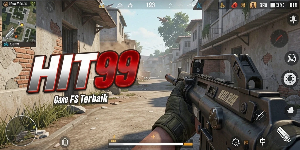 Tampilan gameplay HIT9 yang mendebarkan dan beraksi.