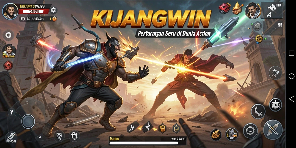 Screenshot KIJANGWIN menampilkan aksi seru dan grafis berkualitas tinggi.