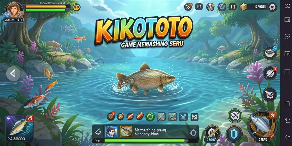Tangkapan ikan besar di KIKOTOTO, nikmati pengalaman memancing.