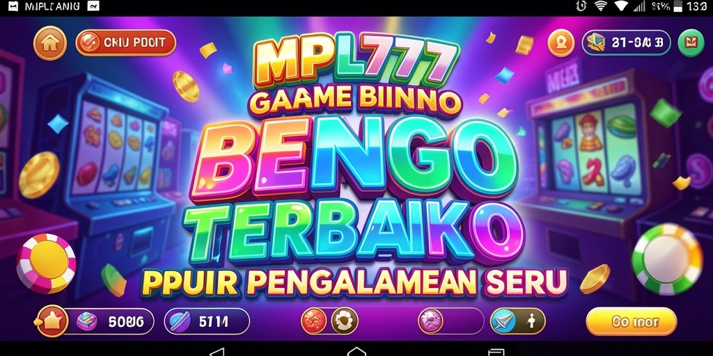 Tangkapan layar MPL777 menampilkan gameplay Bingo yang penuh warna dan interaktif.