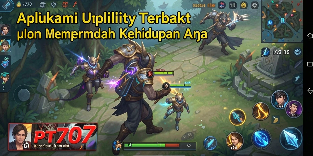 Tampilan PT707 yang menawan dan fungsional dalam pengelolaan tugas.
