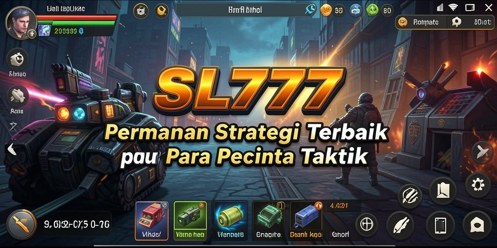 Tampak seru dari gameplay strategi SL777 yang mendebarkan.