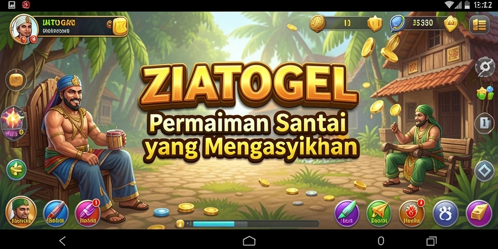Menampilkan gameplay seru dan menarik di ZIATOGEL.
