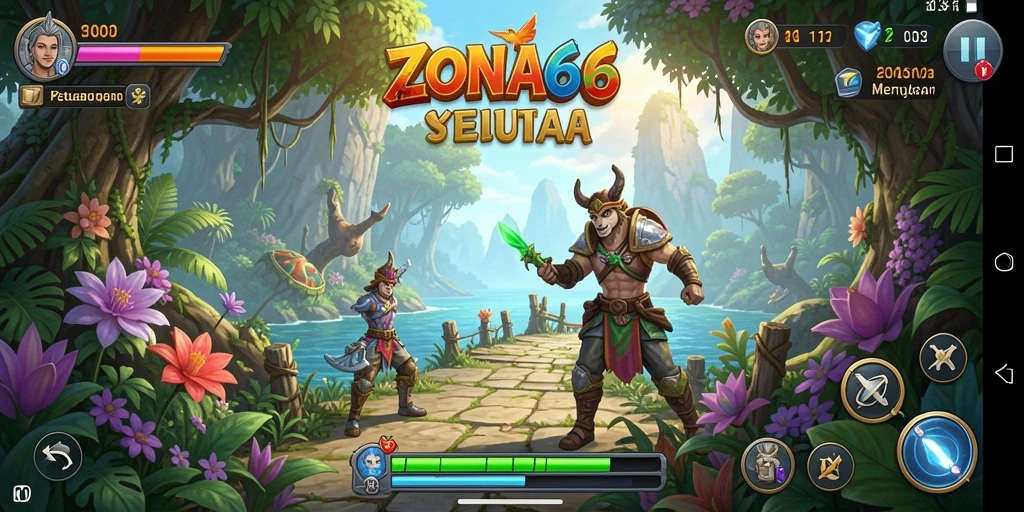 Gameplay ZONA66 yang mendebarkan dengan grafis yang memukau.